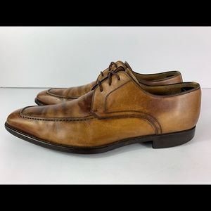 Magnanni Oxford Derby Dress Shoes Brown Men's 9.5